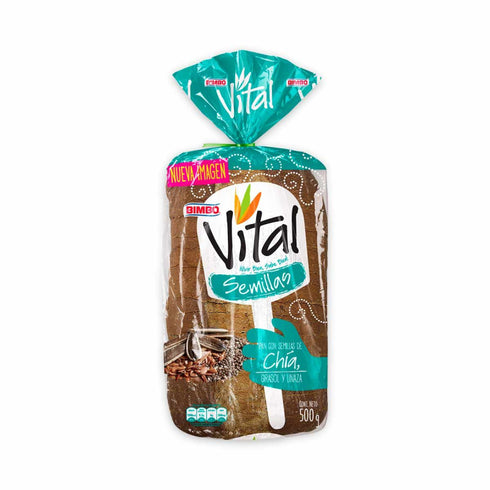 PAN INTEGRAL BIMBO 500G VITAL SEMILLA