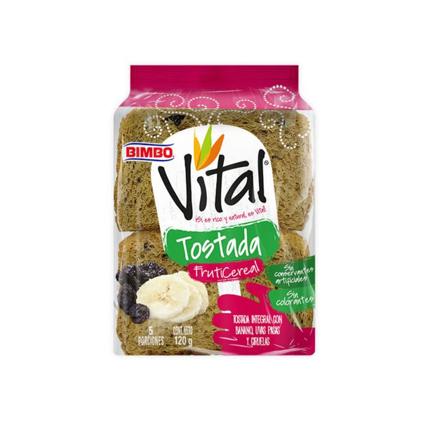 TOSTADA BIMBO 120G VITAL FRUTICEREAL