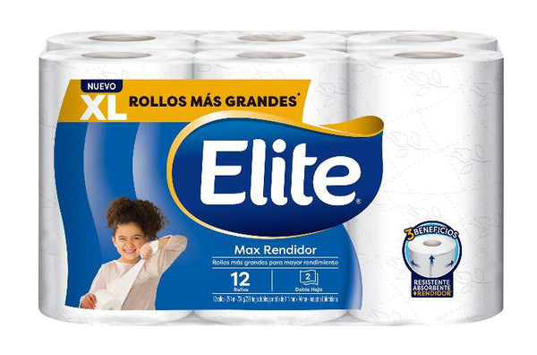 PAPEL HIG ELITE 12U 2H MAX RENDIDOR XL