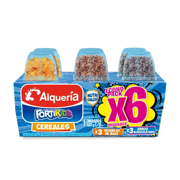 YOGURT ALQUERIA 6U 720G HOJ/ARR/CHOCOL