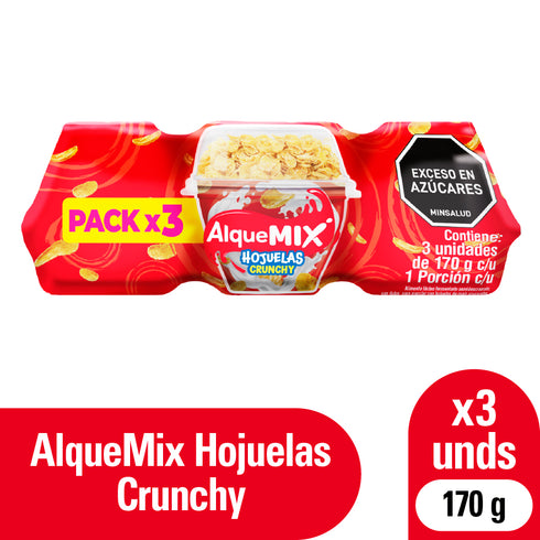 YOGURT ALQUERIA 3U 510G HOJUELA CEREAL