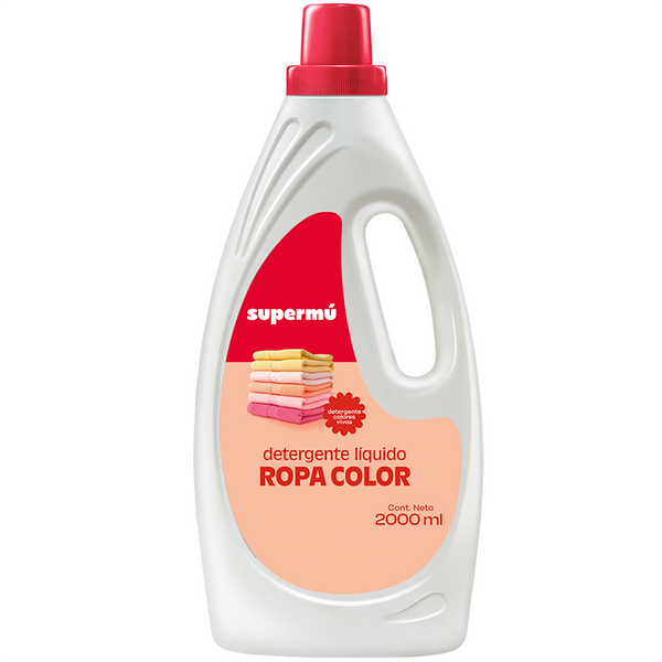 DETERG LIQUIDO SUPERMU 2000ML ROPA COLOR