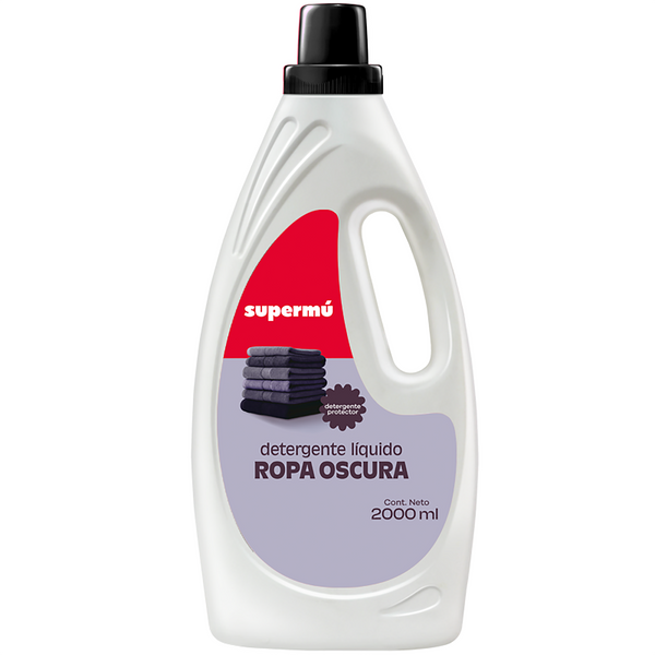 DETERG LIQUIDO SUPERMU 2000ML ROPA OSCURA