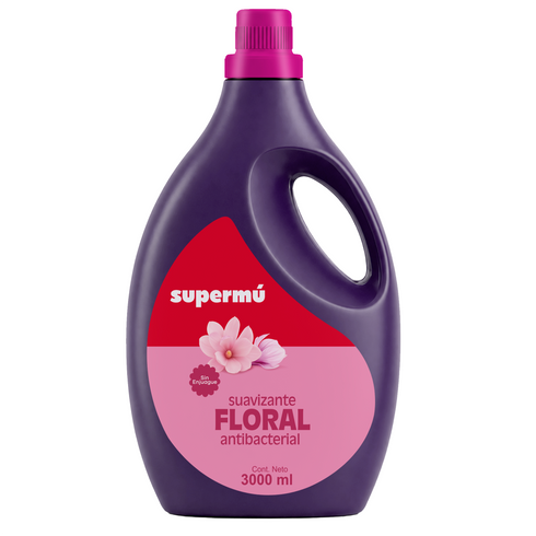 SUAVIZANTE SUPERMU 3000ML FLORAL