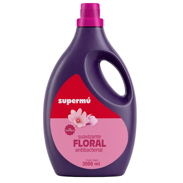 SUAVIZANTE SUPERMU 3000ML FLORAL