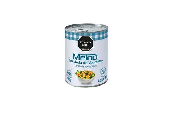 ENSALADAS DE VEGETALES METOO 300G