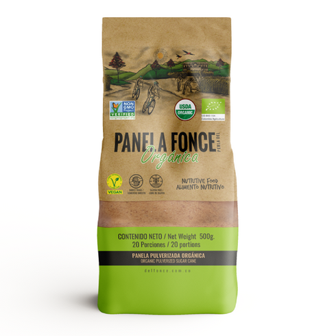PANELA PULVERIZADA ORGÁNICA 500G D ORIGEN