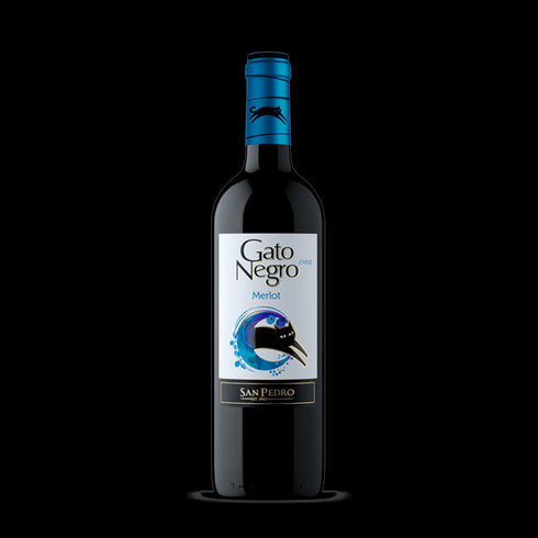 VINO GATO NEGRO 750ML MERLOT