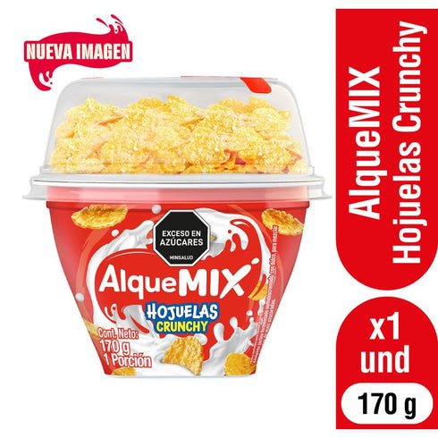 YOGURT ALQUEMIX CEREAL ALQUERIA 170G HOJUELAS
