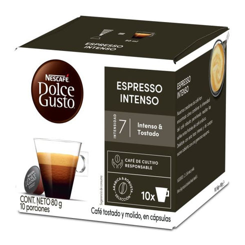 CAFE NESCAFE DOLCE GUS 10U 80G ESPRESSO