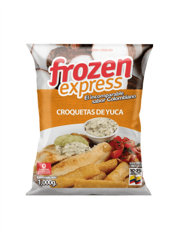 CROQUETAS DE YUCA FROZEN EXPRESS 320GR