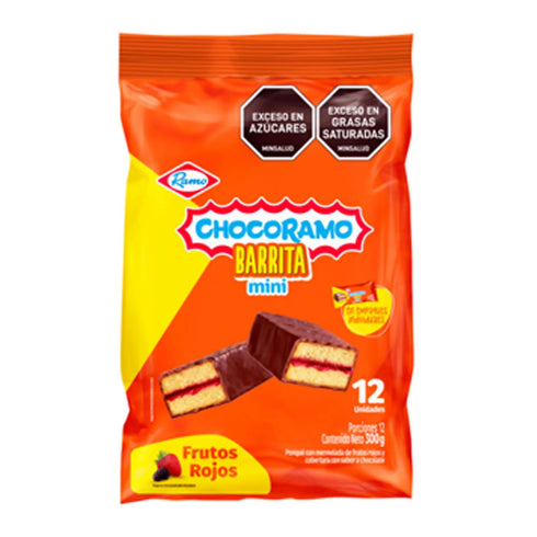 BARRITA CHOCORAMO RAMO 12U 300G MINI