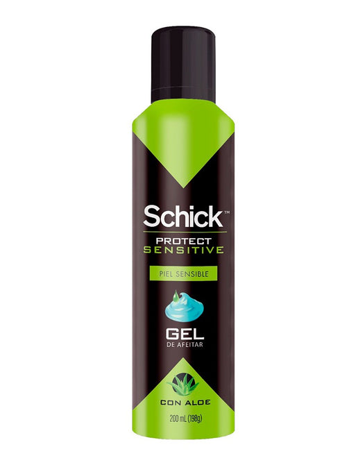 GEL DE AFEITAR SCHICK SENSITIVE 200ML