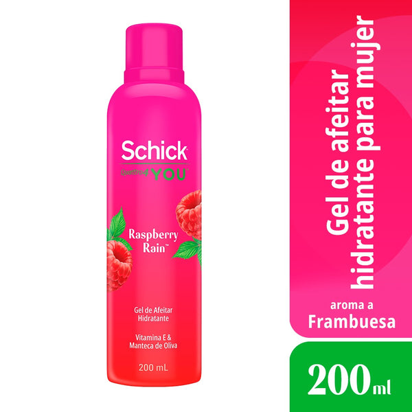 GEL AFEITAR SCHICK 200ML RASPBERRY RAIN