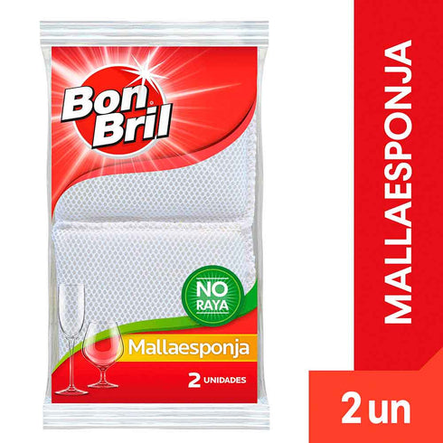 ESPONJA BONBRIL 2U MALLA ESPONJA