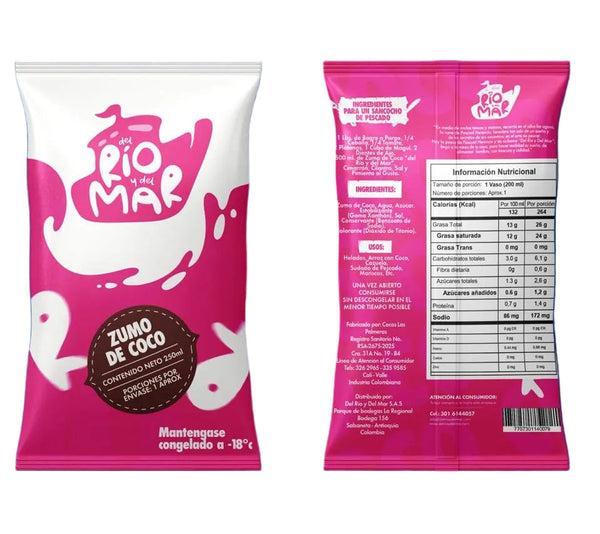 LECHE DEL RIO/MAR COCO 200ML
