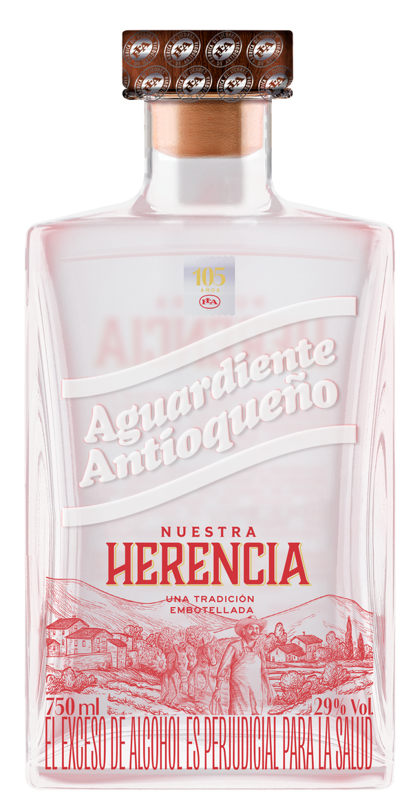 AGUARDIENTE ANTIOQUENO 750ML NUESTRA HERENCIA TRADICIÓN