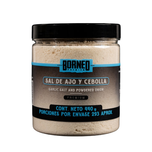 SAL DE AJO Y CEBOLLA BORNEO 440G