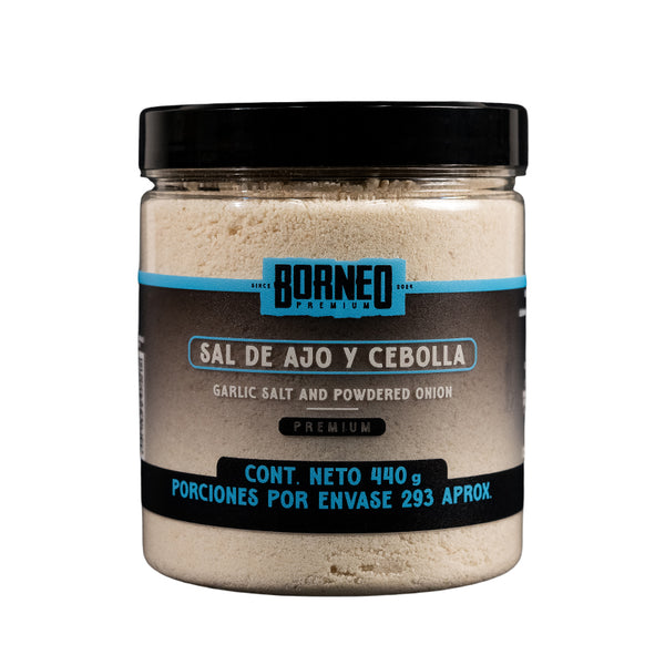 SAL DE AJO Y CEBOLLA BORNEO 440G