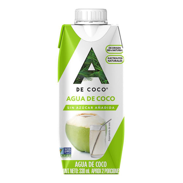 agua de coco cocolmex 330ml tetra natura