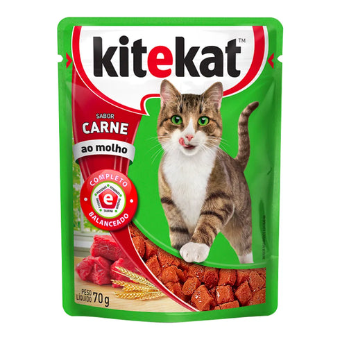 ALIMENTO KITEKAT 70G RES HUMEDO GATO