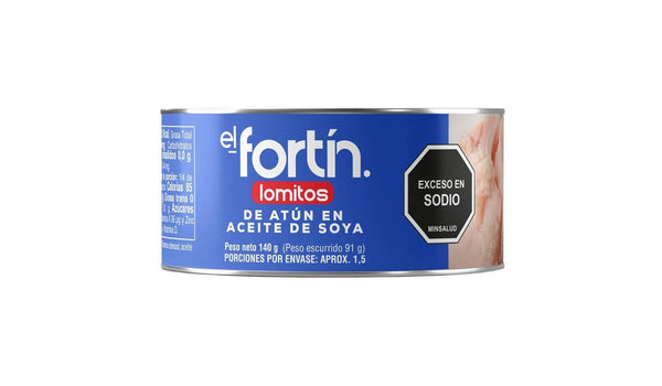 ATUN FORTIN 140G LOMITOS ACEITE