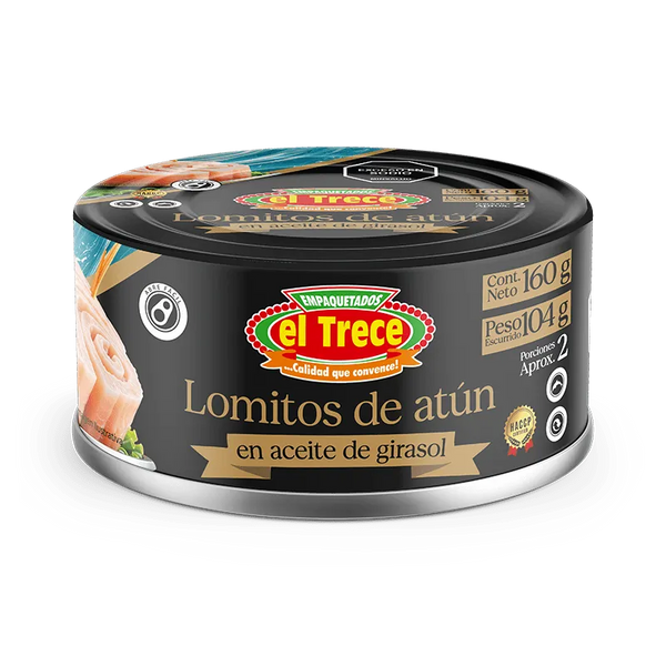 ATUN EL TRECE 160G LOMITO ACEITE GIRASOL