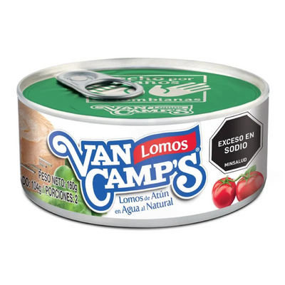 ATÚN VAN CAMPS 160G LOMITOS AGUA