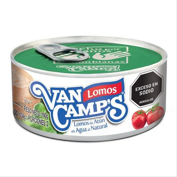ATÚN VAN CAMPS 160G LOMITOS AGUA