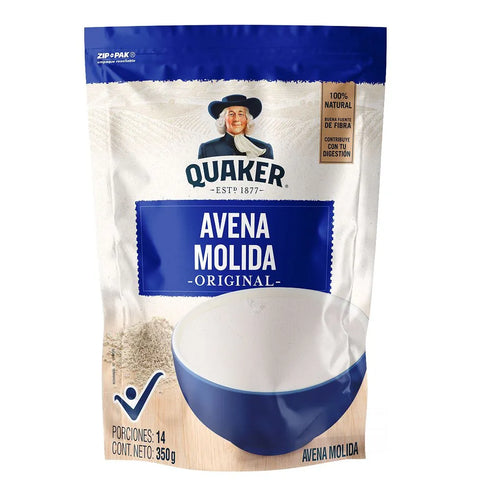 AVENA QUAKER 350G MOLIDA