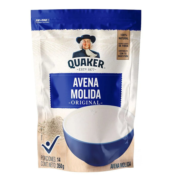 AVENA QUAKER 350G MOLIDA