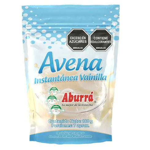 AVENA ABURRA 180G INSTANTANEA VAINILLA