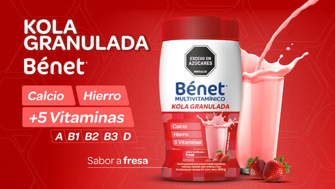 KOLA GRANULADA BENET 300G FRESA