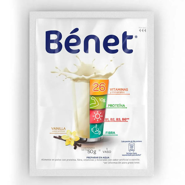 BEBIDA BENET 50G VAINILLA