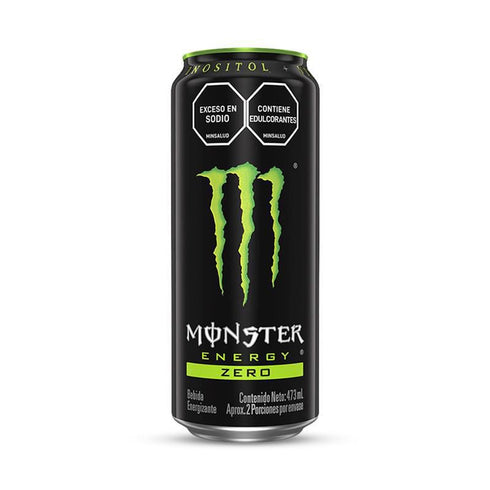 BEBIDA ENERGIZA MONSTER 473ML GREEN ZERO