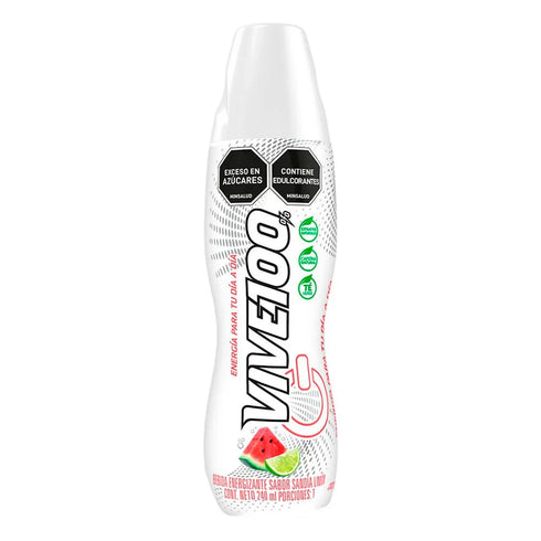 ENERGIZANTE VIVE100 240ML SANDIA LIMON