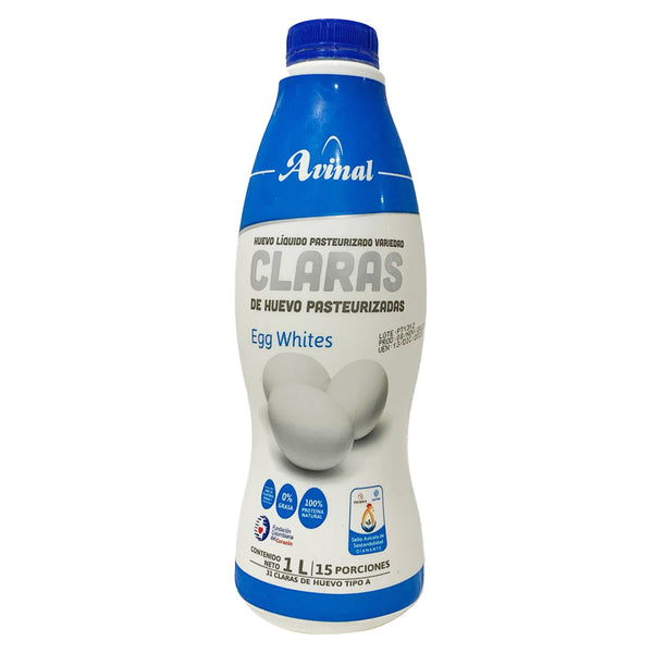 CLARA LIQUIDA AVINAL 1000ML PASTEURIZAD