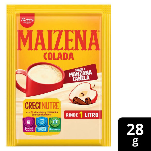 MAIZENA COLADA 28G MANZANA CANELA