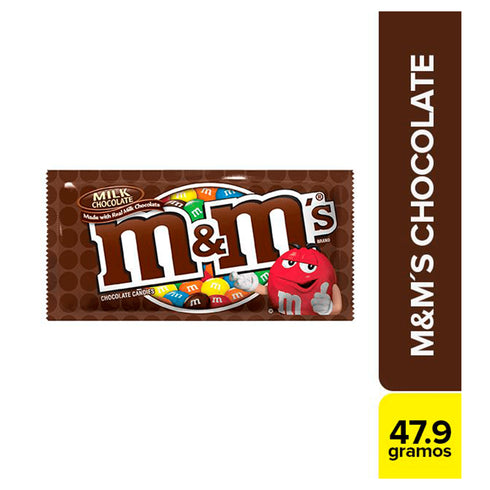 CHOCOLATES M&M 47.9G MILK CHOCOATE