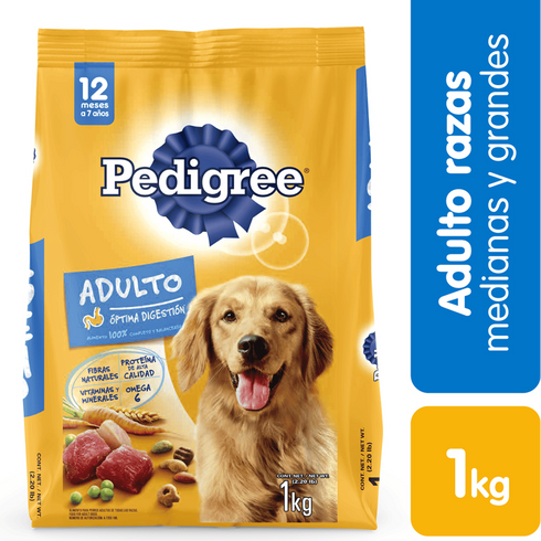 CUIDO PEDIGREE 1000G ADULTO