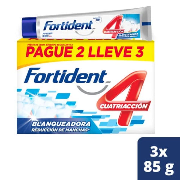 CREMA FORTIDENT 3U 85G BLANQUEADORA