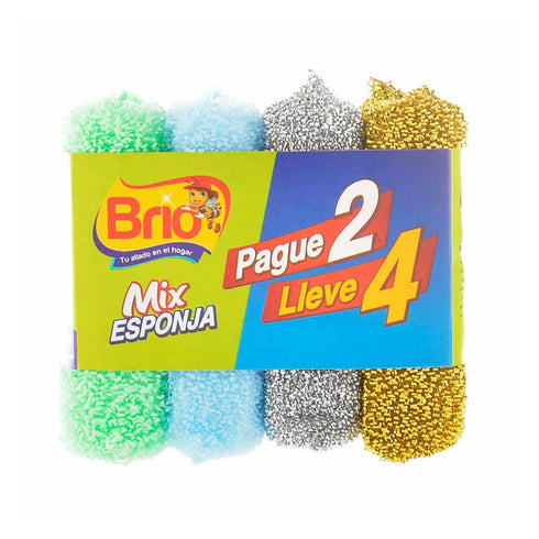 MIX ESPONJA PAGUE 2 LLEVE 4