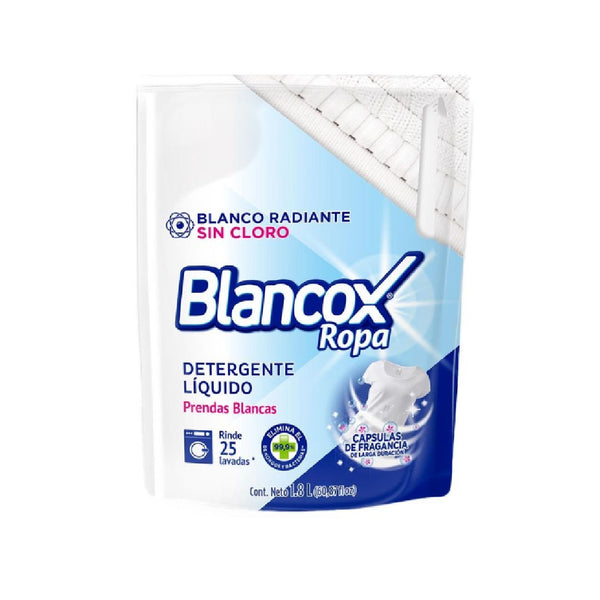 DETERGENTE LIQ BLANCOX 1800ML ROPA BLANC