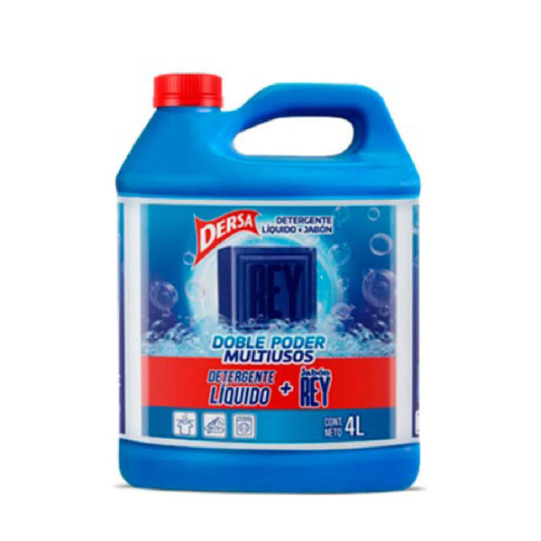 DETERGENTE LIQ DERSA 4000ML JABÓN REY
