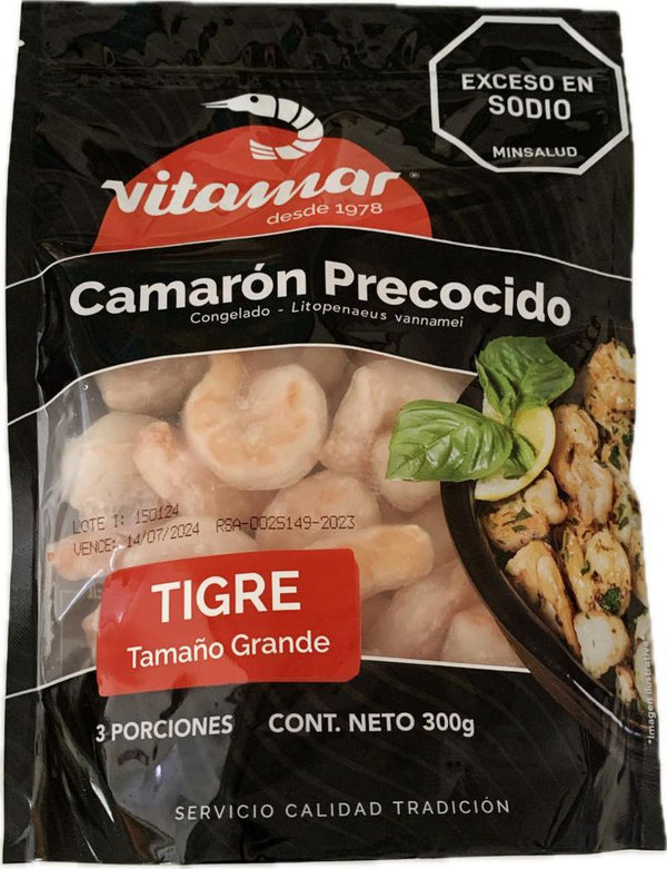 camaron precocido vitamar 300g grande