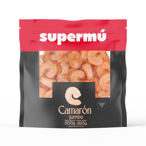 CAMARON PRECOCIDO SUPERMU 350G JUMBO