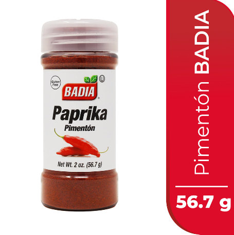 PAPRIKA TARRO 56.7G BADIA