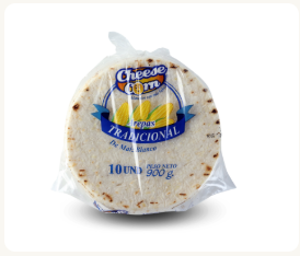 AREPA CHEESE CORN 10U 900G TELA