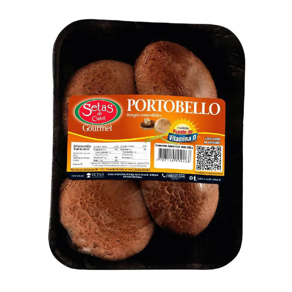 CHAMPINON SETAS PORTOBELLO ENTERO 350G