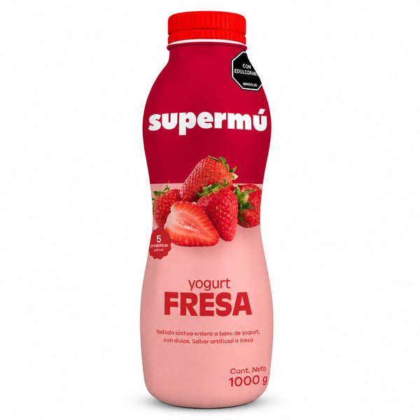 YOGURT SUPERMU 1000G FRESA